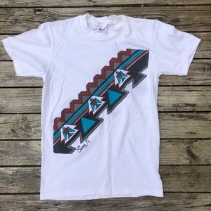 Vintage 80s Santa Fe Cool Graphic T Shirt